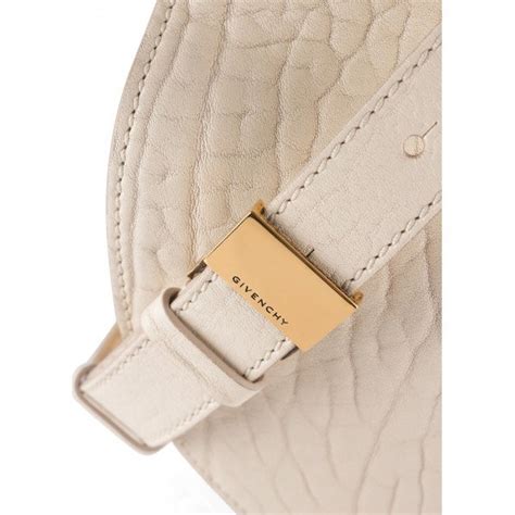 Givenchy Infinity Mini Saddle Bag In White 